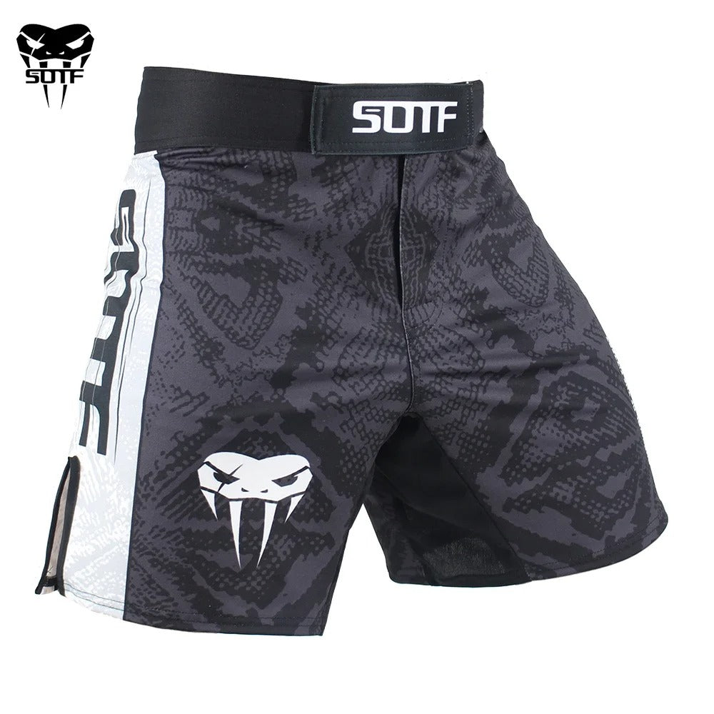 SOTF MMA Short - Black Snake